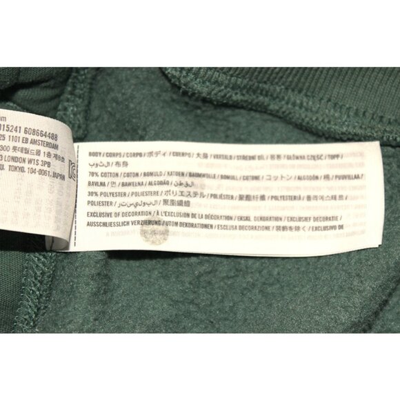 ABERCROMBIE & FITCH Essential Vintage Sunday Half-Zip Pullover in Green (Large) - Picture 7 of 9